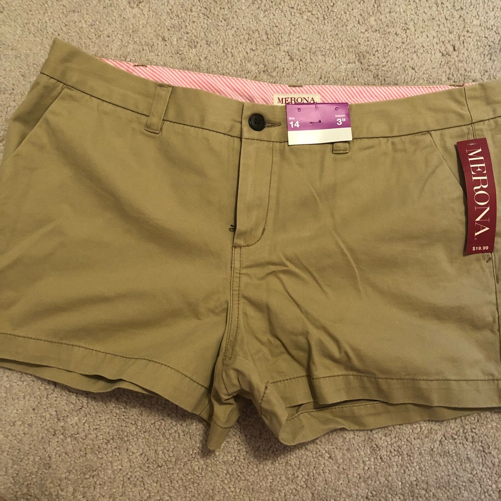 Merona Khaki Shorts
